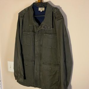 True Craft Olive Green Military Jacket